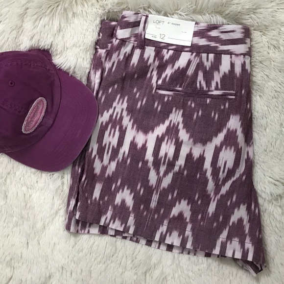 LOFT Pants - LOFT Outlet 🍆 4” Shorts sz 12